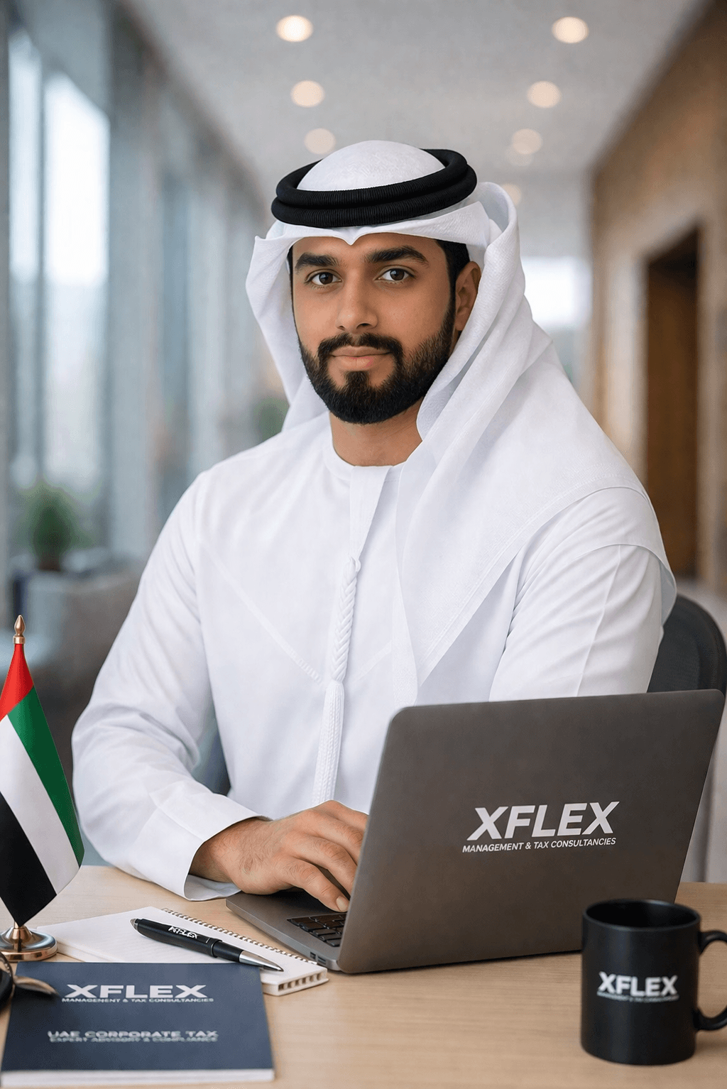 د. إبراهيم آل علي، المؤسس والمدير الإداري لـXFLEX